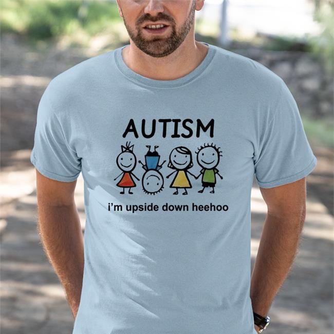 Autism I'm Upside Down Heehoo Shirt Lahah Chuugagotoku