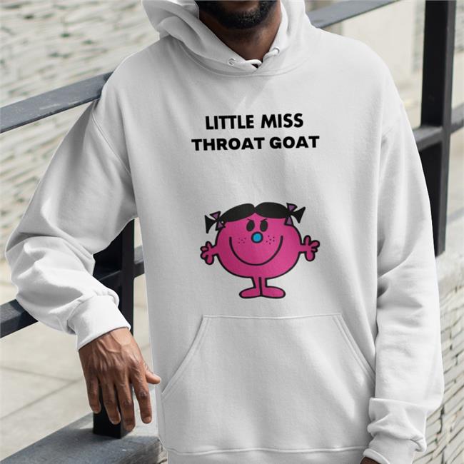 Little Miss Throat Goat Hooded Sweatshirt Donia