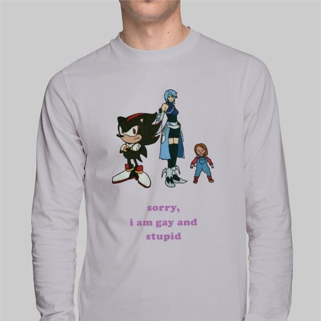 Sorry I'm Gay And Stupid T Shirt Sorry I'm Gay And Stupid Shirts