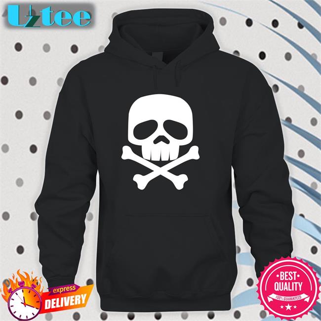 Gerard Wearing Skull Tee Shirt