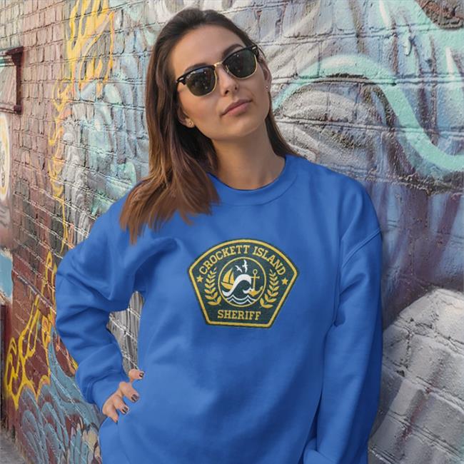 Alanah Pearce Cottonbureau Merch Crockett Island Sheriff Shirt