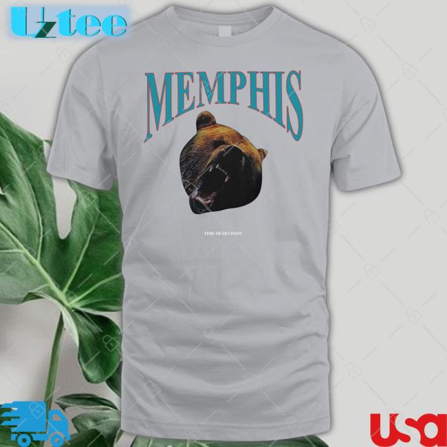 Memphis Time Of Decision Long Sleeve Tee Shirt Memphis Grizzlies