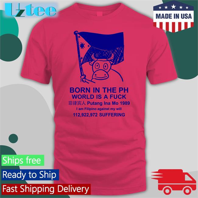 Robcham Born In The Ph World Is A Fuck Hoodie