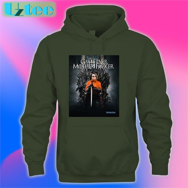 Nancy Pelosi Game Over Mother Fucker Long Sleeve T Shirt