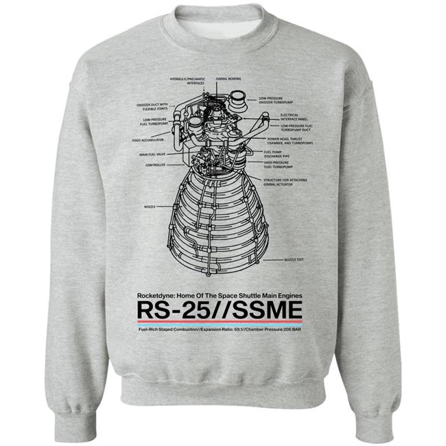 Rs-25 Shirt Everydayastronaut Store Rs-25 Shirt Everydayastronaut Store