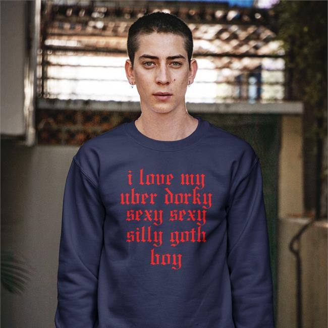 Canaryyblue I Love My Uber Dorky Sexy Sexy Silly Tee