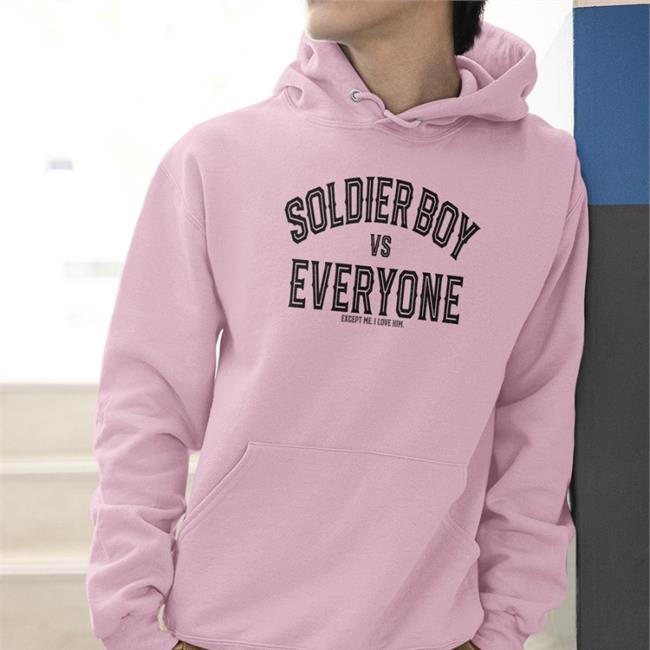 Jensen Ackles Soldier Boy Vs Everyone Except Me I Love Him T Shirts