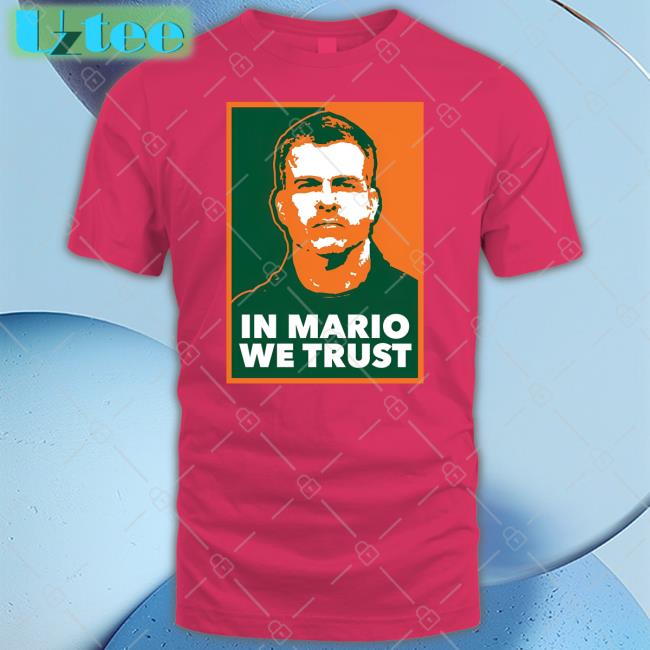 Jackson Carver In Mario We Trust Tee Shirt