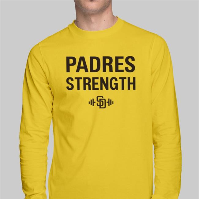 Eric Hosmer And Pedro Seidler Padres Strength Shirts Bernie Wilson