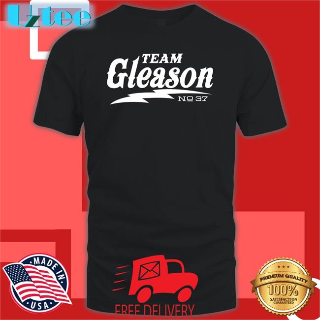 Lightning Bolt Team Gleason No 37 Tee Shirts Team Gleason Store