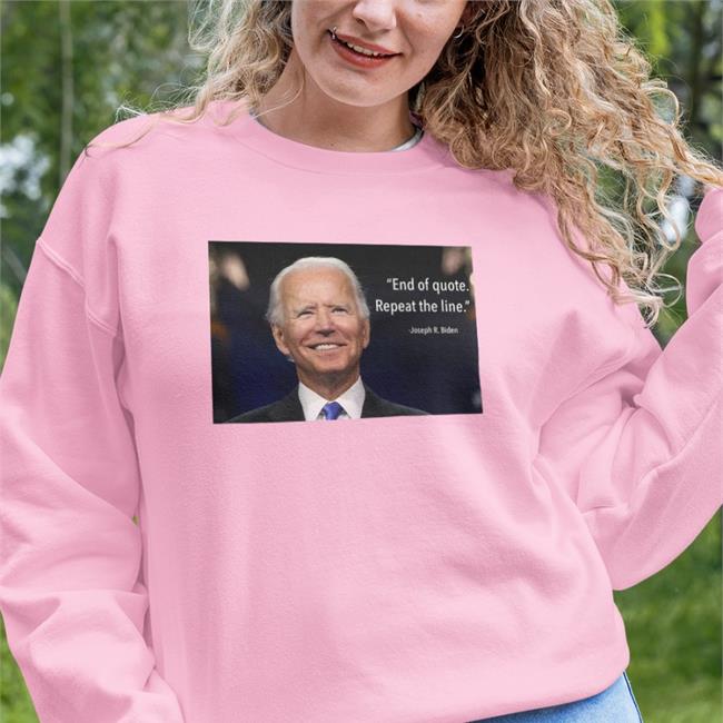 End Of Quote Repeat The Line Hoodie