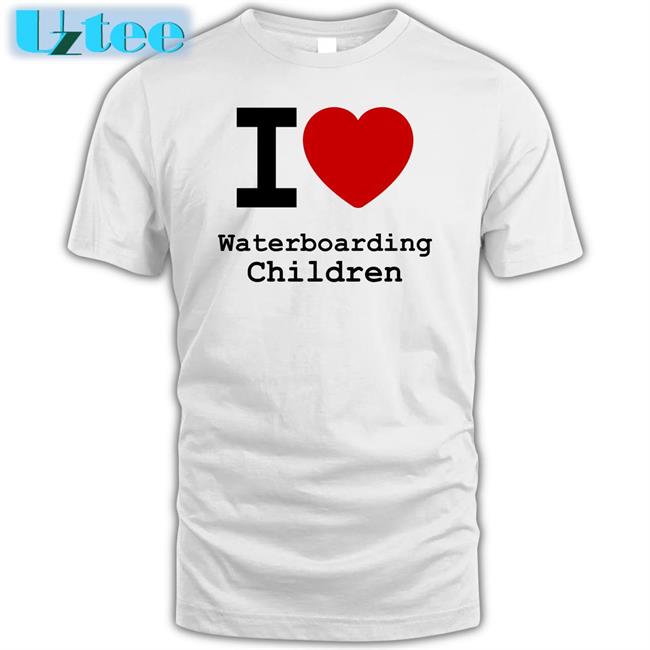 I Love Waterboarding Children Tees