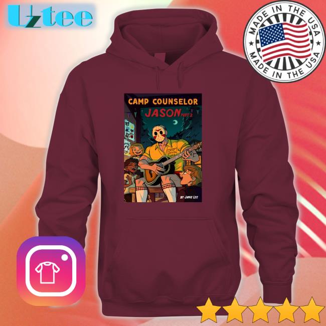 Janie Lee Camp Counselor Jason Zine Part Ii T Shirt Camp Counselor Jason Part 2 By Janie Lee T Shirt