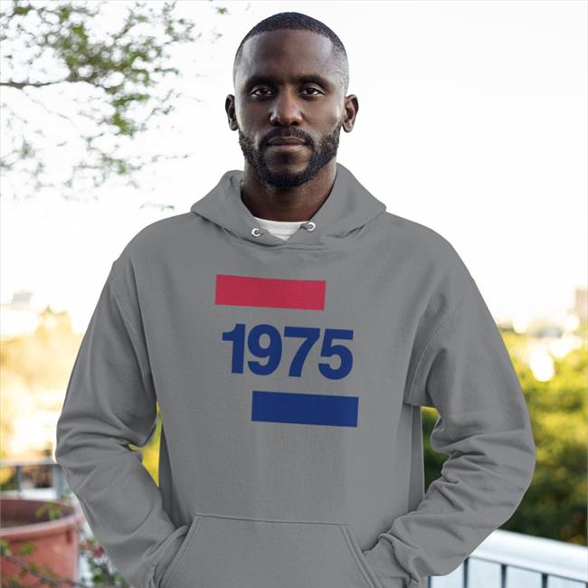 Taika Waititi Wearing 1975 American Flag Sweatshirt