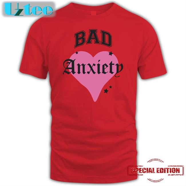 Tina Snow Bad Anxiety Heart Shirt