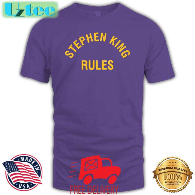 Monster Squad Stephen King Rules Shirt
