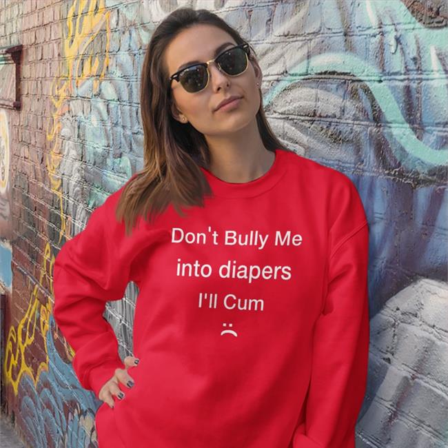 Purple Lizard Wizard Jetthedrake Don't Bully Me Into Diapers I'll Cum Shirt