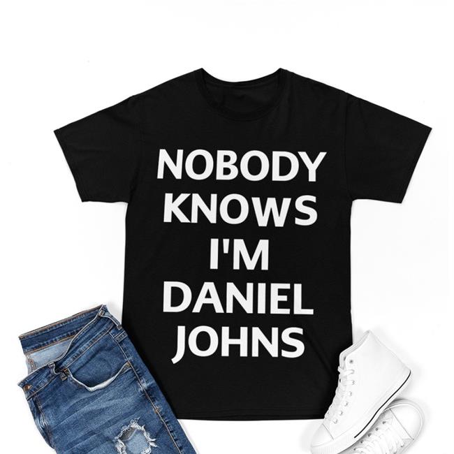 Nobody Knows I'm Daniel Johns T Shirt