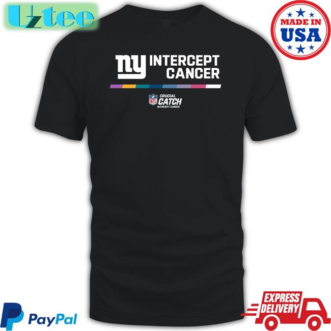 Ny Giants Intercept Cancer Crucial Catch Hoodie