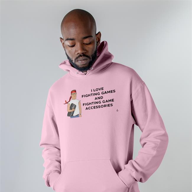 I Love Fighting Games And Fighting Game Accessories Sweatshirt