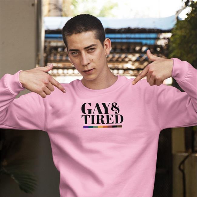 Gay And Tired Shirt Kalen Allen Thekalenallen