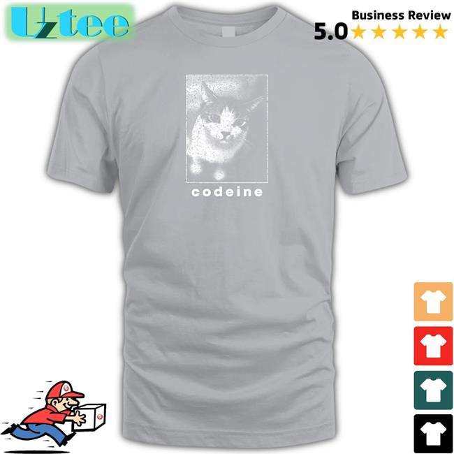 Tumblr Codeine Cat Shirt