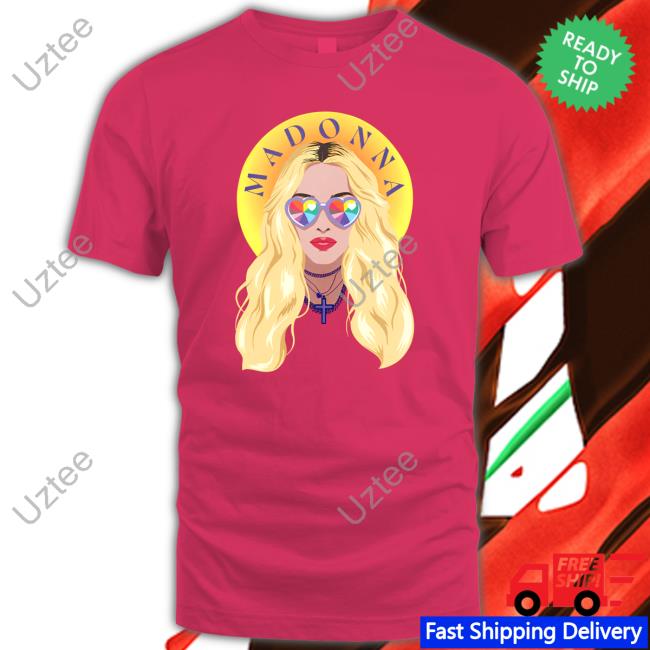 Madonna Merch Pride Heart Eyes Funny Shirt