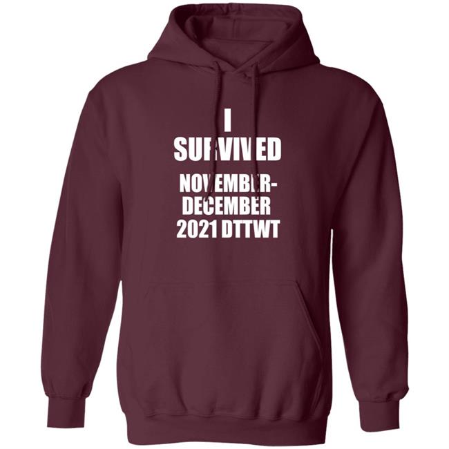 I Survived November December 2021 Dttwt Shirt Hoodie Sweatshirt I Survived November December 2021 Dttwt Shirt Hoodie Sweatshirt