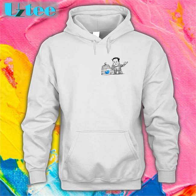 Twitter Blue Bird Is Freed And Elon Musk Sweatshirt