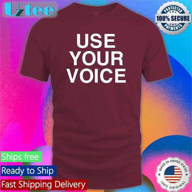 Use Your Voice Hoodie