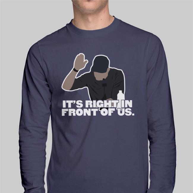 It's Right In Front Of Us Hoodie Jomboymedia