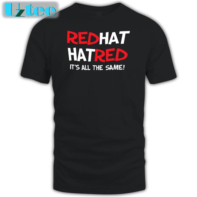 Rb Rbisrb Red Hat Hat Red It's All The Same Hoodie Matt Woodbridge