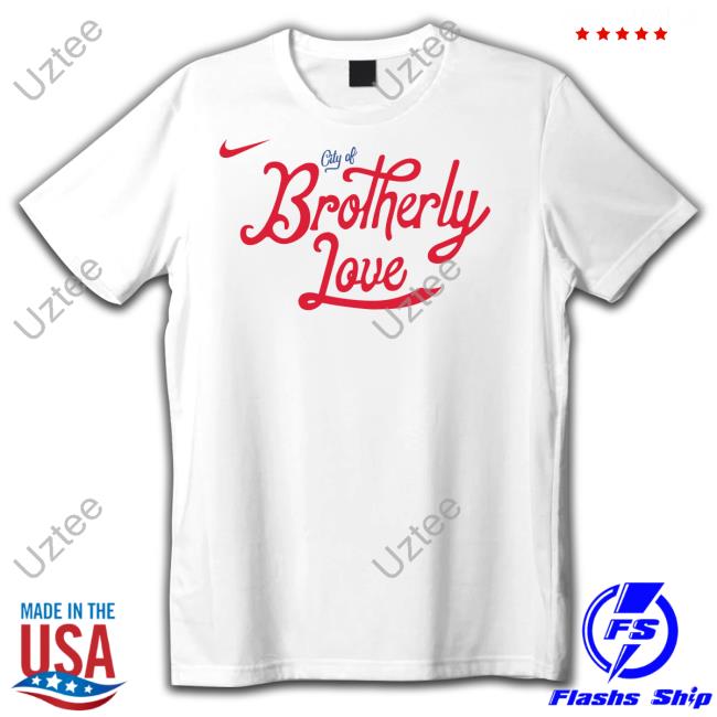 Philadelphia 76Ers City Of Brotherly Love Hoodied Fanatics Merch