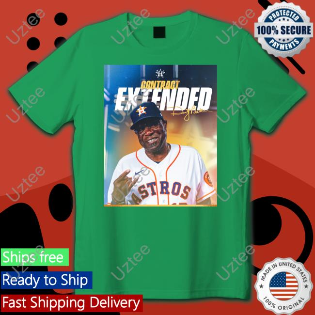 Dusty Baker Contract Extended New Shirt