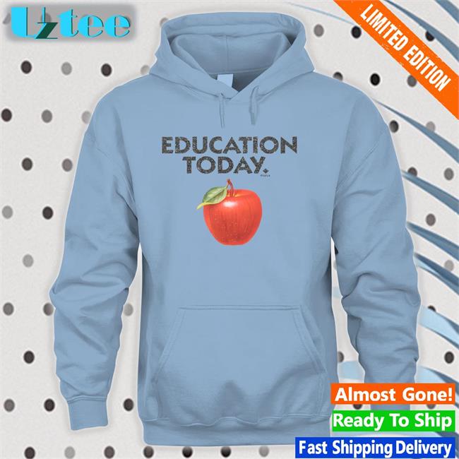 Yunhyeong Song Wearing Education Today Long Sleeve Tee Shirt