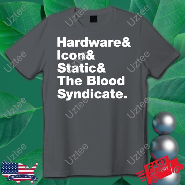 Hardware Icon Static And The Blood Syndicate Hoodie