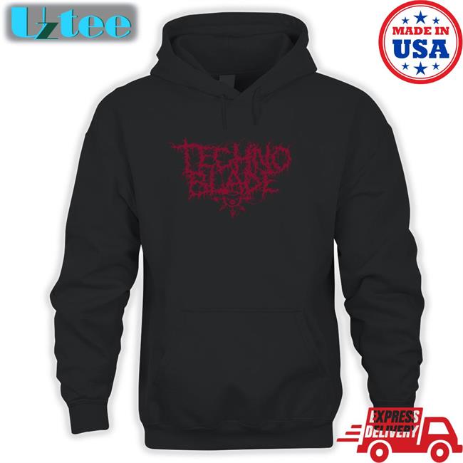 Techno Blade Merch Metal Font Shirt