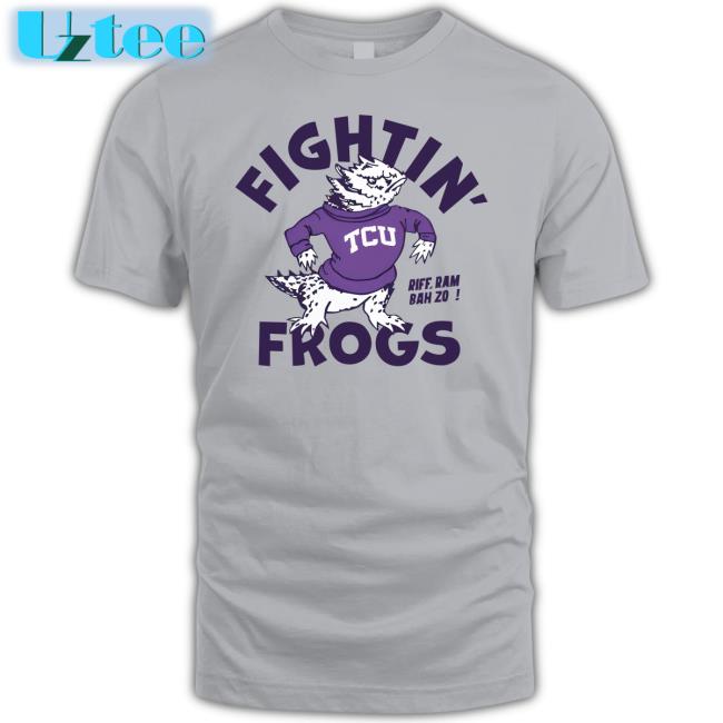 Vintage TCU Fightin' Frogs Funny T Shirt