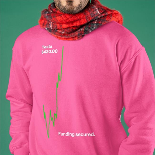 Black Vincent13031925 Tesla $42000 Funding Secured T Shirt Vincent13031925 Tesla $42000 Funding Secured Shirt
