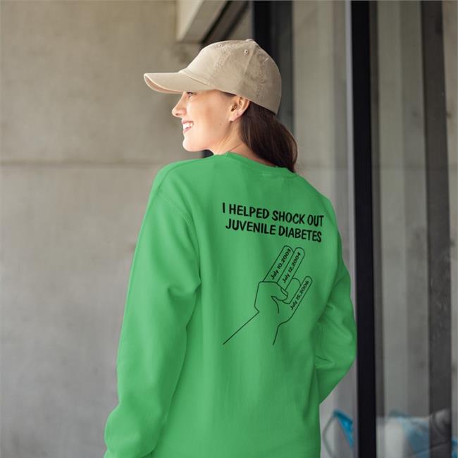 I Helped Shock Out Juvenile Diabetes Tee Shirt