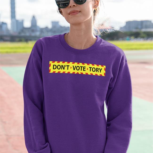 Don't Vote Tory T Shirt Writtenbyrach