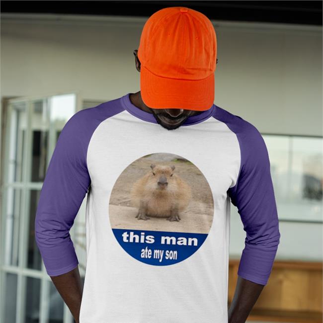 This Man Ate My Son Tee Shirt