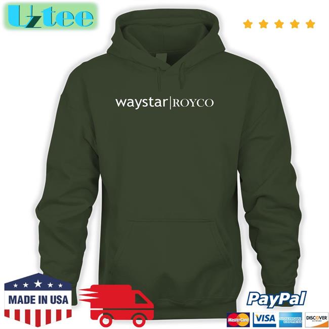 Dorian Wearing Waystar Royco Tee Shirt