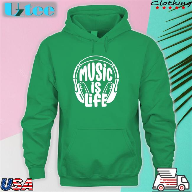 Power In Black Store Music Is Life T Shirts