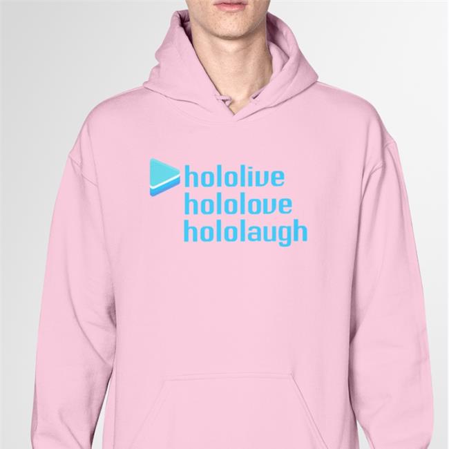 Hololive Hololove Hololaugh Shirt White Spiritsnar White Hololive Hololove Hololaugh Shirt Spiritsnar
