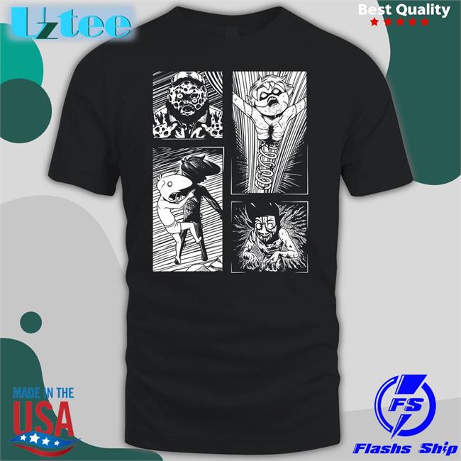 Spooky Manga Boys 2 T Shirts