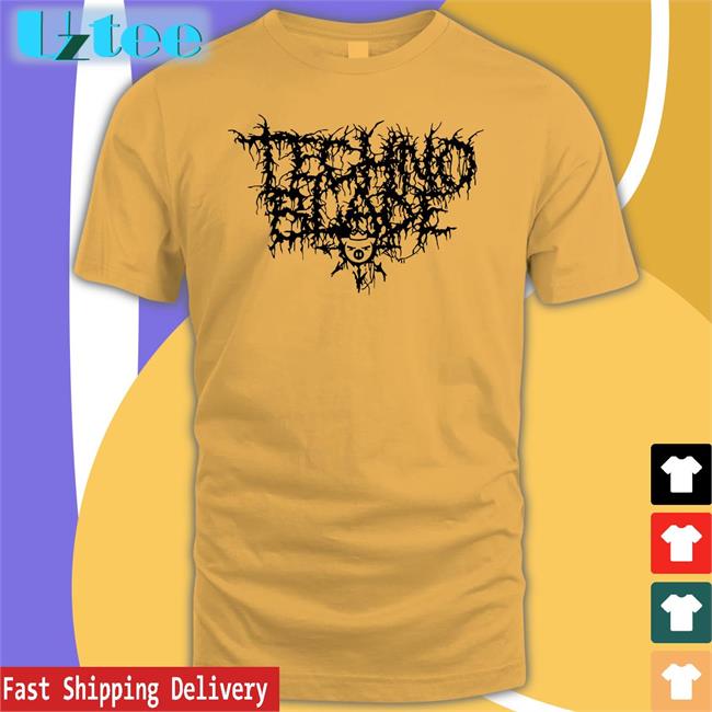 Technoblade Merch Metal Font Hoodie