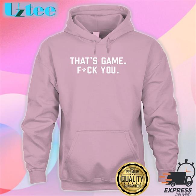 Barstoolsports Store Nick Sirianni That's Game Fuck You Tee