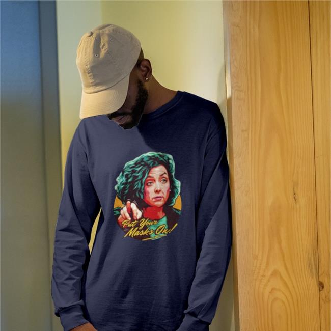 Put Your Masks On Long Sleeve Tee Shirt Nordacious Merch