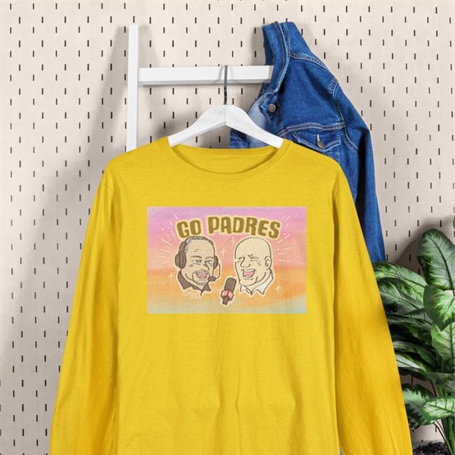Go Padres Tee Shirt Don Orsillo Mark Grant